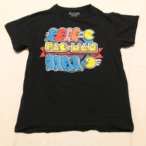 Pac Man Video  Game T Shirt Size Medium Womens Pacman Top Bandai Namco